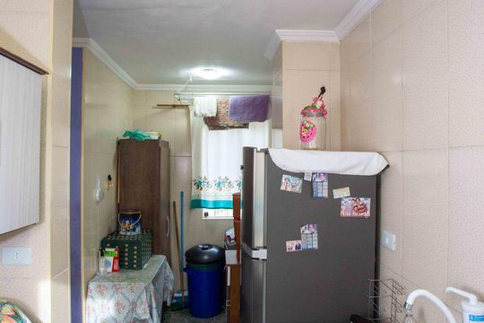 Cozinha de apartamento à venda com 2 quartos, 50m² em Conceição, Diadema