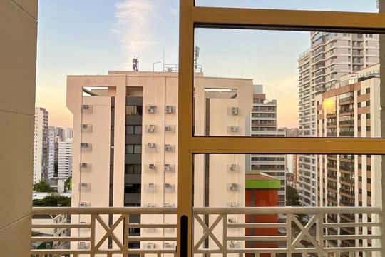 Varanda de apartamento para alugar com 1 quarto, 66m² em Pompeia, São Paulo