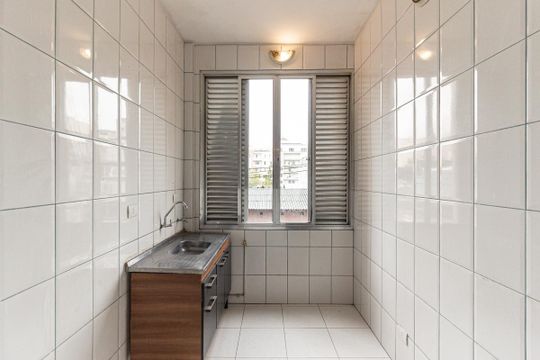 Cozinha de kitnet/studio para alugar com 1 quarto, 40m² em Campos Elíseos, São Paulo