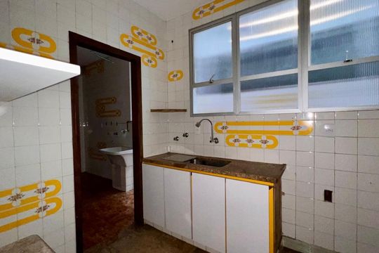 Cozinha de apartamento à venda com 4 quartos, 160m² em São Bento, Belo Horizonte