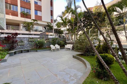 Fachada de apartamento à venda com 4 quartos, 160m² em São Bento, Belo Horizonte