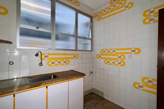 Cozinha de apartamento à venda com 4 quartos, 160m² em São Bento, Belo Horizonte