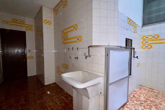 Área de serviço de apartamento à venda com 4 quartos, 160m² em São Bento, Belo Horizonte