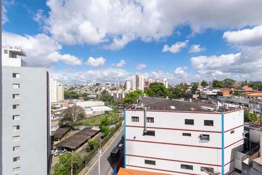 Vista do Quarto 2 de apartamento para alugar com 2 quartos, 37m² em Jardim Oriental, São Paulo