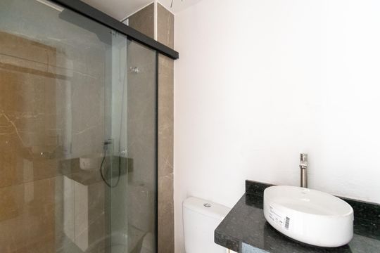 Banheiro Social de apartamento para alugar com 2 quartos, 37m² em Jardim Oriental, São Paulo