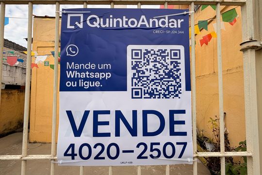 Placa de casa à venda com 3 quartos, 122m² em Vila Rosaria, São Paulo