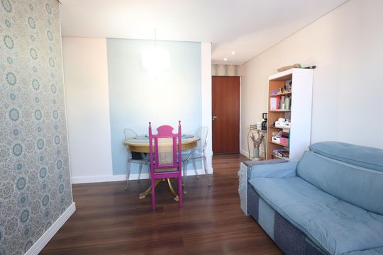 Sala de apartamento à venda com 2 quartos, 55m² em Utinga, Santo André