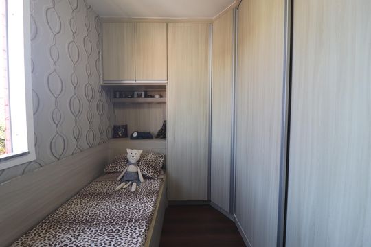 Quarto 2 de apartamento à venda com 2 quartos, 55m² em Utinga, Santo André