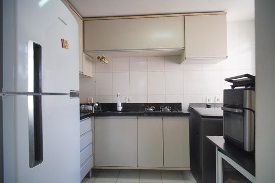 Cozinha de apartamento à venda com 3 quartos, 92m² em Santos Dumont, São Leopoldo