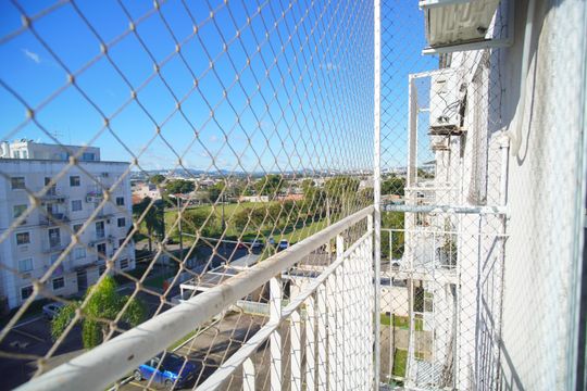 Varanda da Sala de apartamento à venda com 3 quartos, 92m² em Santos Dumont, São Leopoldo