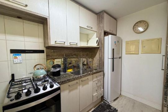 Cozinha de apartamento para alugar com 2 quartos, 65m² em Jardim Botânico, Porto Alegre