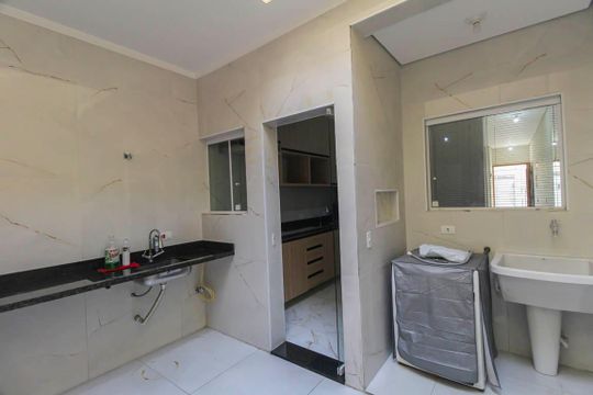 Área de serviço de casa à venda com 3 quartos, 125m² em Parque Residencial Oratorio, São Paulo