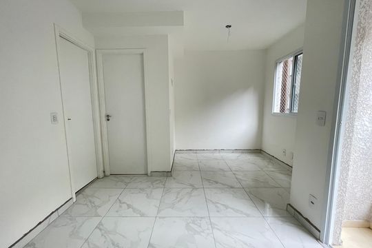 Sala de apartamento para alugar com 1 quarto, 38m² em Jaguaré, São Paulo