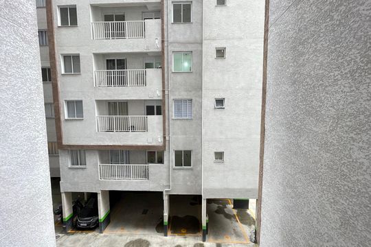 Vista do Quarto de apartamento para alugar com 1 quarto, 38m² em Jaguaré, São Paulo