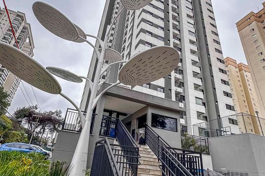 Fachada de apartamento à venda com 3 quartos, 94m² em Campestre, Santo André