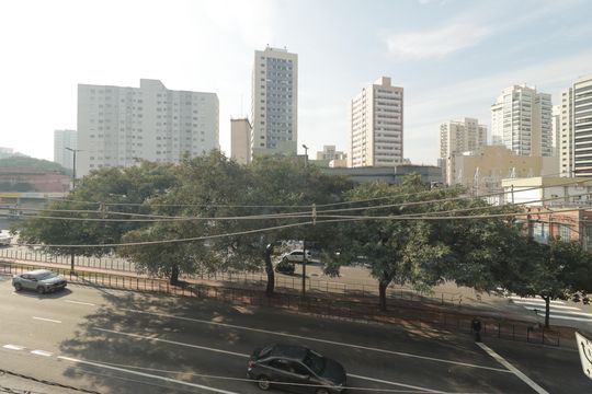 Vista do Quarto de apartamento à venda com 1 quarto, 35m² em Vila Mariana, São Paulo