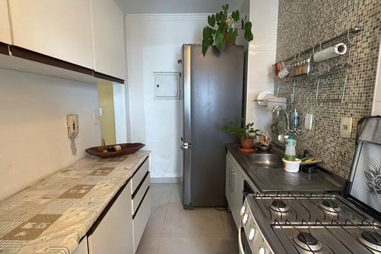 Cozinha de apartamento à venda com 1 quarto, 38m² em Brás, São Paulo