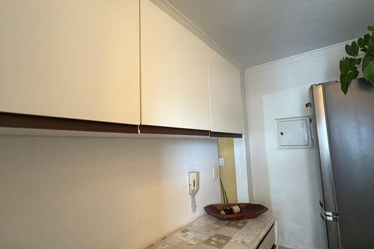Cozinha de apartamento à venda com 1 quarto, 38m² em Brás, São Paulo
