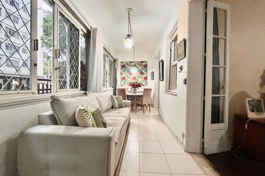 Varanda de apartamento para alugar com 3 quartos, 140m² em Copacabana, Rio de Janeiro