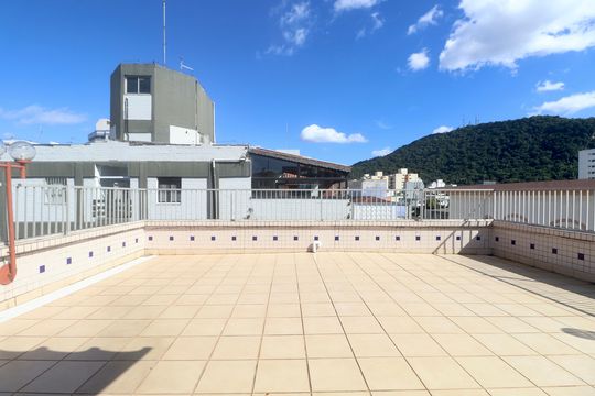 Área comum de apartamento para alugar com 1 quarto, 47m² em Jardim Tres Marias, Guarujá
