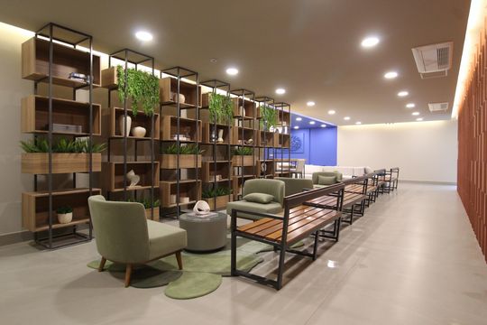 Hall Social de apartamento à venda com 1 quarto, 33m² em Indianópolis, São Paulo