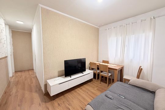 Sala de apartamento à venda com 3 quartos, 74m² em Nucleo Residencial Satelite, Várzea Paulista