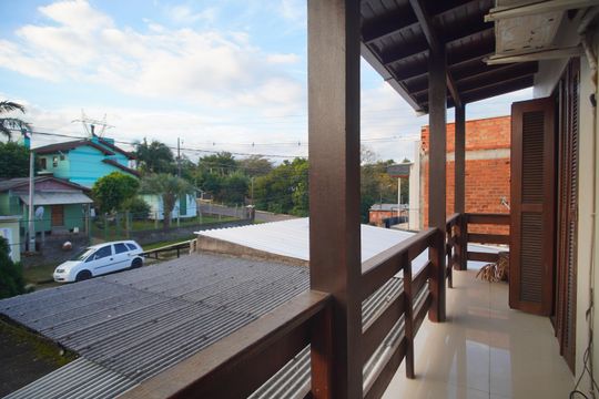 Varanda do Quarto 1 de casa à venda com 3 quartos, 100m² em Santo Andre, São Leopoldo