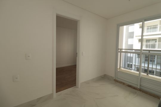 Sala/Cozinha de apartamento à venda com 1 quarto, 24m² em Cursino, São Paulo