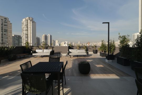Área comum - Churrasqueira de apartamento à venda com 1 quarto, 24m² em Cursino, São Paulo