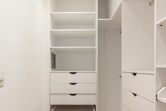 Closet da Suíte de apartamento para alugar com 2 quartos, 150m² em Chácara Itaim, São Paulo