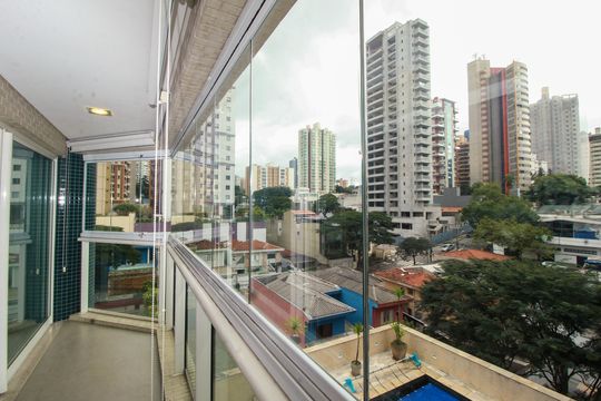 Varanda da Sala de apartamento à venda com 3 quartos, 157m² em Jardim, Santo André