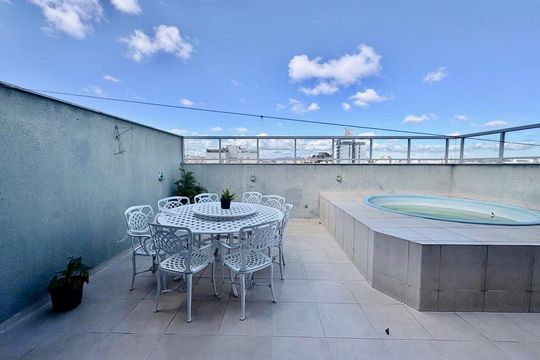 Área comum de apartamento à venda com 4 quartos, 140m² em Castelo, Belo Horizonte