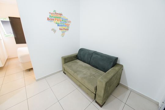 Sala de apartamento para alugar com 1 quarto, 27m² em Lavadouro de Areia, Taubaté
