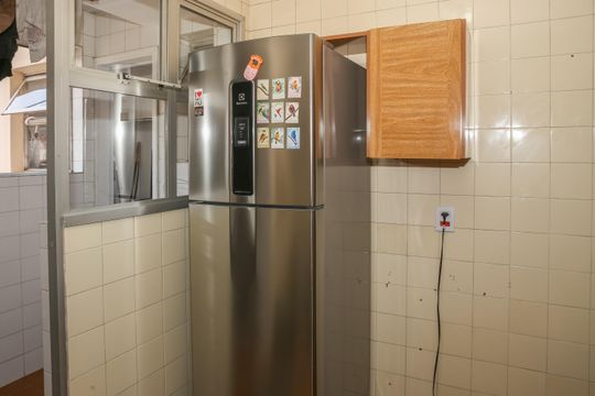 Cozinha de apartamento à venda com 2 quartos, 73m² em Perdizes, São Paulo