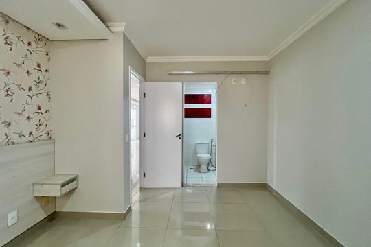 Suíte de apartamento à venda com 3 quartos, 87m² em Vila Progresso, Campinas