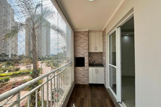 Sacada de apartamento à venda com 3 quartos, 87m² em Vila Progresso, Campinas