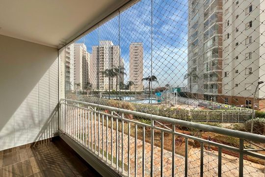 Vista da Sacada de apartamento à venda com 3 quartos, 87m² em Vila Progresso, Campinas