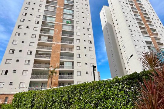 Fachada do bloco de apartamento à venda com 3 quartos, 87m² em Vila Progresso, Campinas