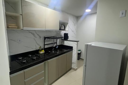 Cozinha de apartamento para alugar com 2 quartos, 40m² em Centro, Rio de Janeiro