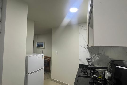 Cozinha de apartamento para alugar com 2 quartos, 40m² em Centro, Rio de Janeiro