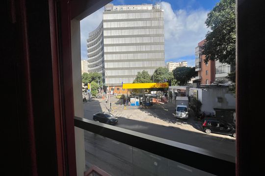 Varanda do Quarto de apartamento para alugar com 2 quartos, 40m² em Centro, Rio de Janeiro