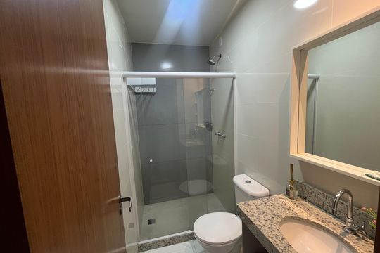 Banheiro social de apartamento para alugar com 2 quartos, 40m² em Centro, Rio de Janeiro