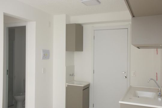 Cozinha - Armários de apartamento para alugar com 2 quartos, 44m² em Parque Sao Rafael, São Paulo
