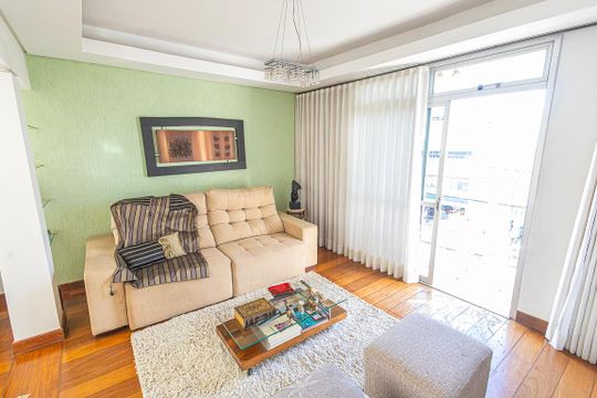 Sala de apartamento à venda com 4 quartos, 168m² em Cidade Nova, Belo Horizonte