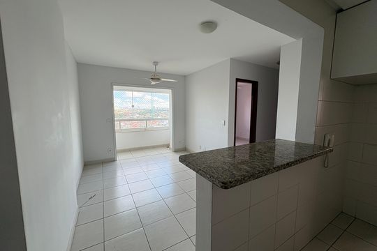 Sala de apartamento para alugar com 2 quartos, 64m² em Residencial Granville, Goiânia