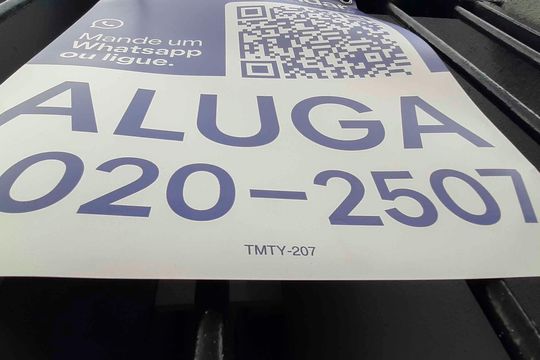 Placa Pequena instalada em 09/06/26, cód. TMTY-207 de casa para alugar com 1 quarto, 55m² em Jardim Primeiro de Maio (chacara Fazendinha), Osasco
