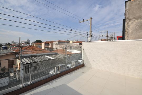 Varanda do Quarto Suíte de casa à venda com 4 quartos, 180m² em Vila Ede, São Paulo