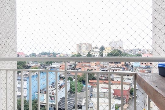 Varanda da Sala de apartamento à venda com 2 quartos, 48m² em Cidade Líder, São Paulo