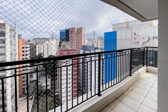 Varanda de apartamento à venda com 2 quartos, 65m² em Bela Vista, São Paulo