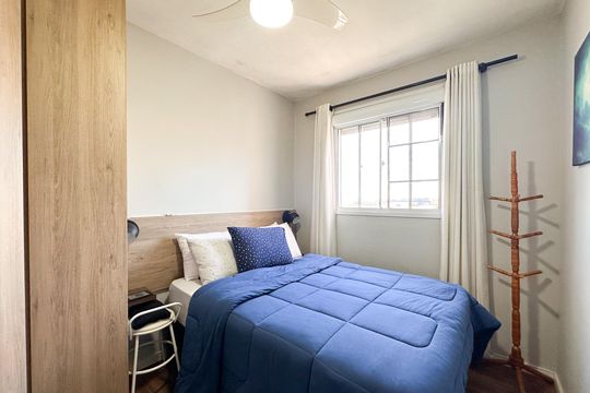 Suíte  de apartamento à venda com 2 quartos, 56m² em Planalto, São Bernardo do Campo